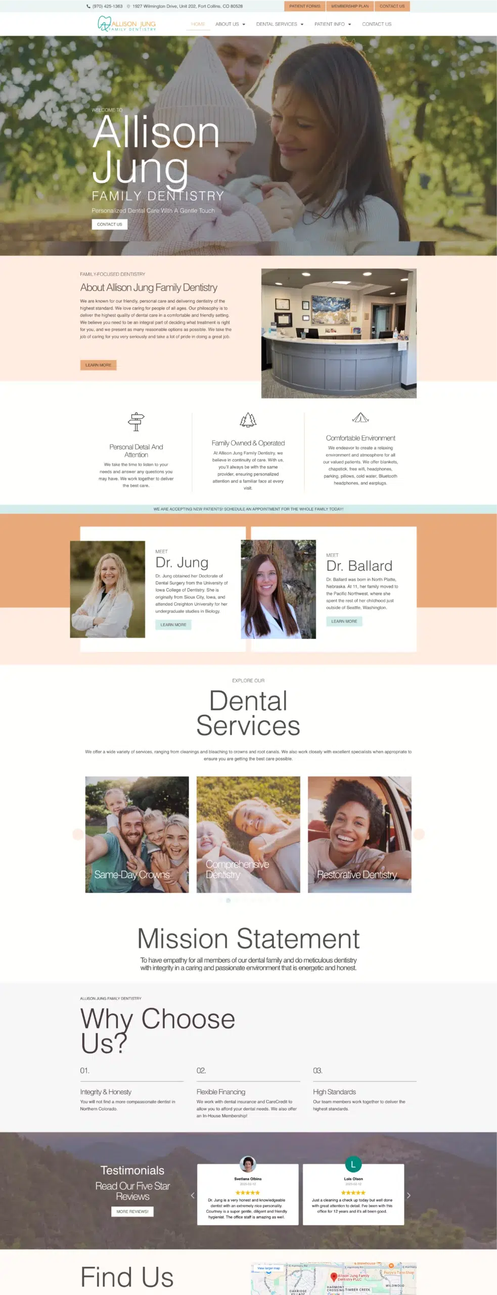 General Dentistry Custom Website Gallery General Dentistry Custom Website Gallery