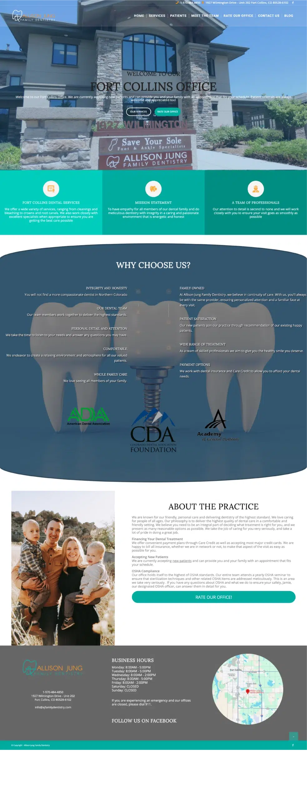 General Dentistry Website Example General Dentistry Website Example
